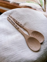 Load image into Gallery viewer, Personalised wooden spoons
