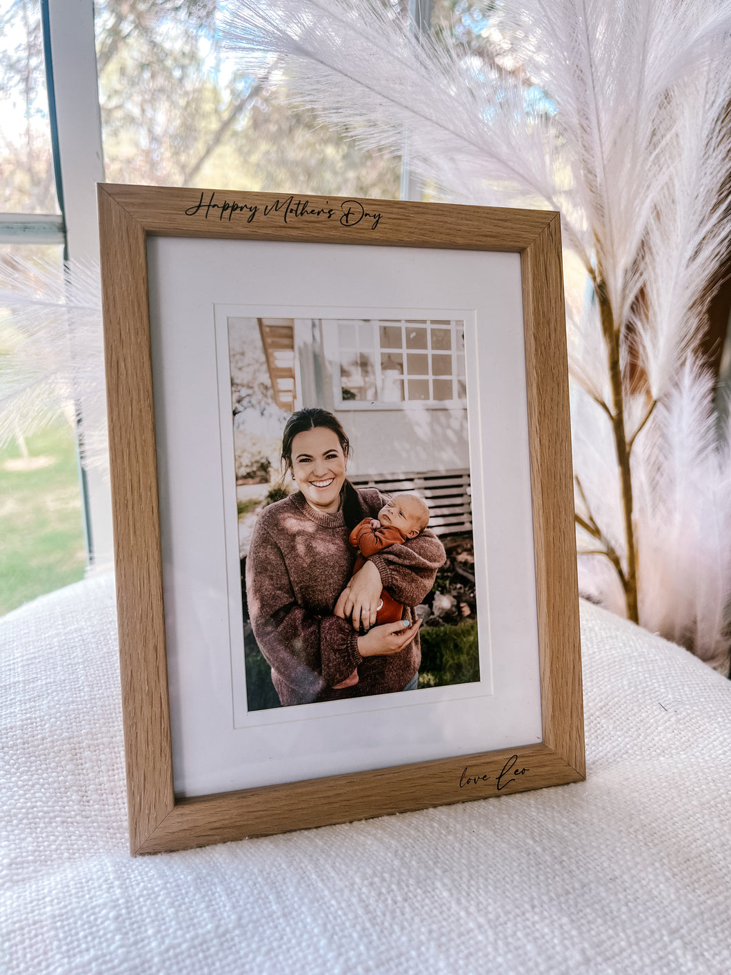 Personalised photo frame